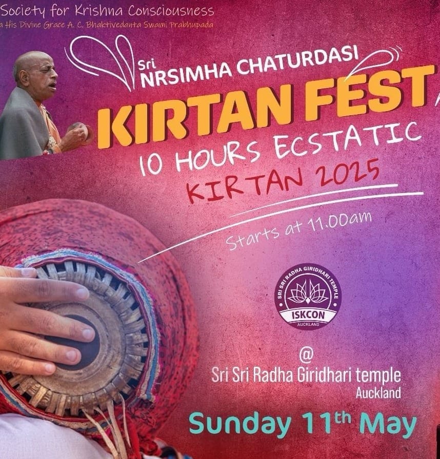 Sri Nrsimha Caturdasi Kirtan Festival 2025