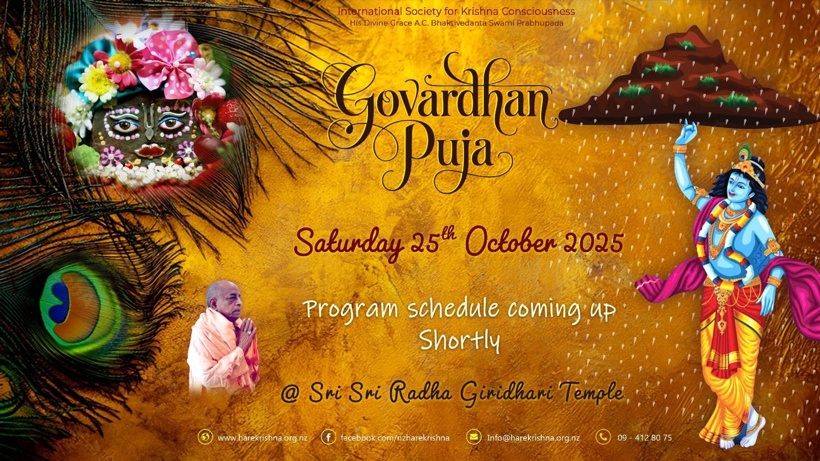 Sri Govardhan Puja 2025