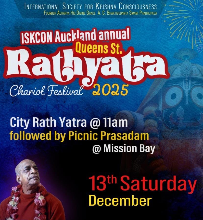 Grand Annual Queen St - Rathayatra 2025